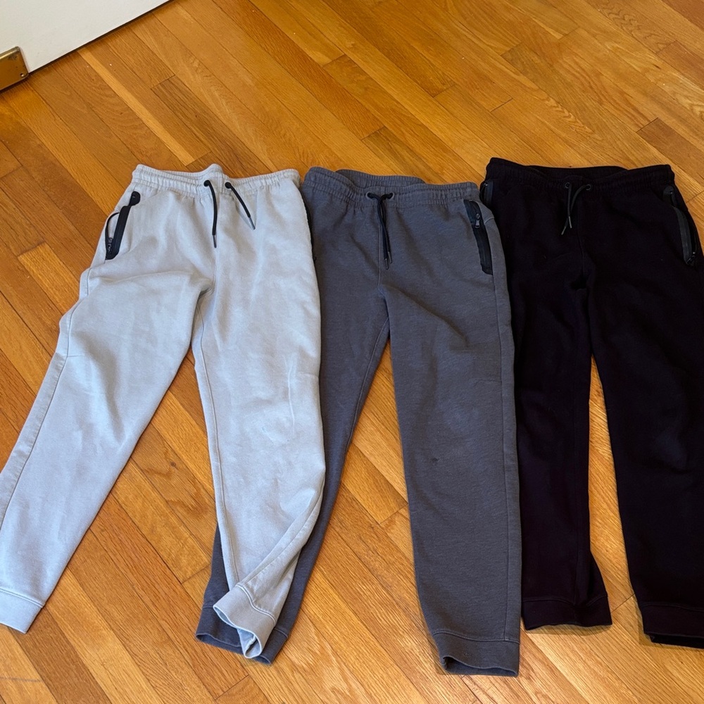 Old Navy Kids Joggers - Light Gray, Charcoal, Black